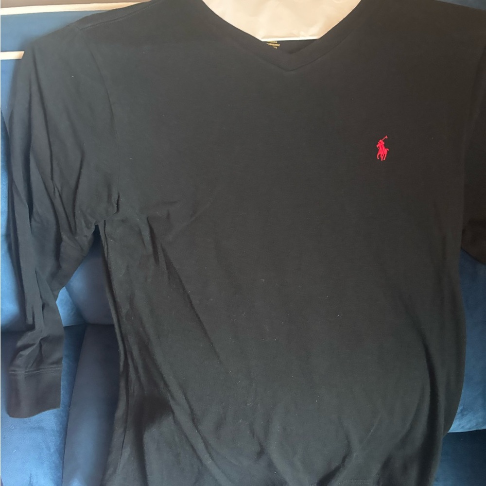 Polo by Ralph Lauren Black Long Sleeve Tee